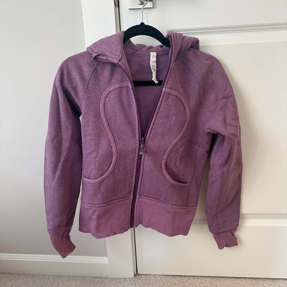 Last Chance! Lululemon Purple Long Sleeve Zip Up Hoodie Size 2
